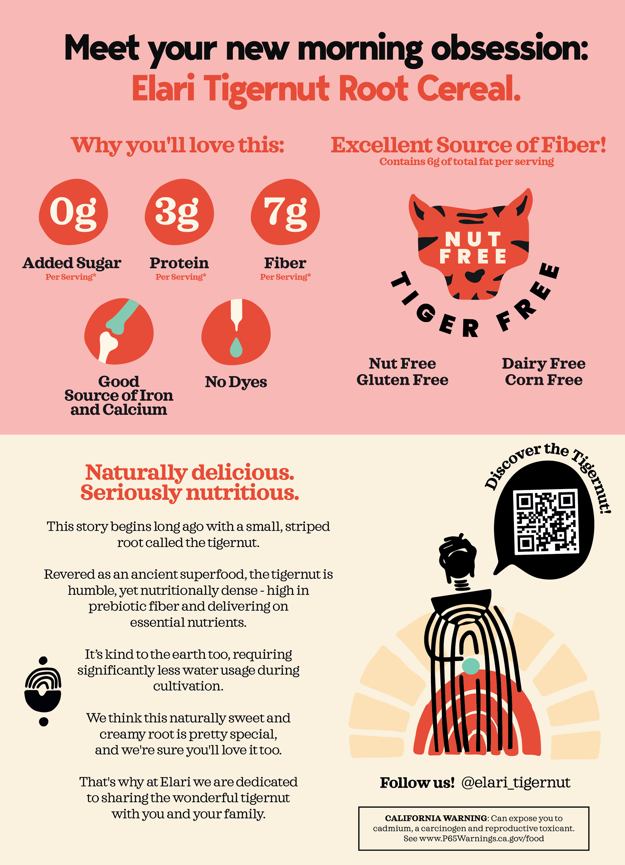 NEW! Elari Tigernut Root Cereal - Bundles