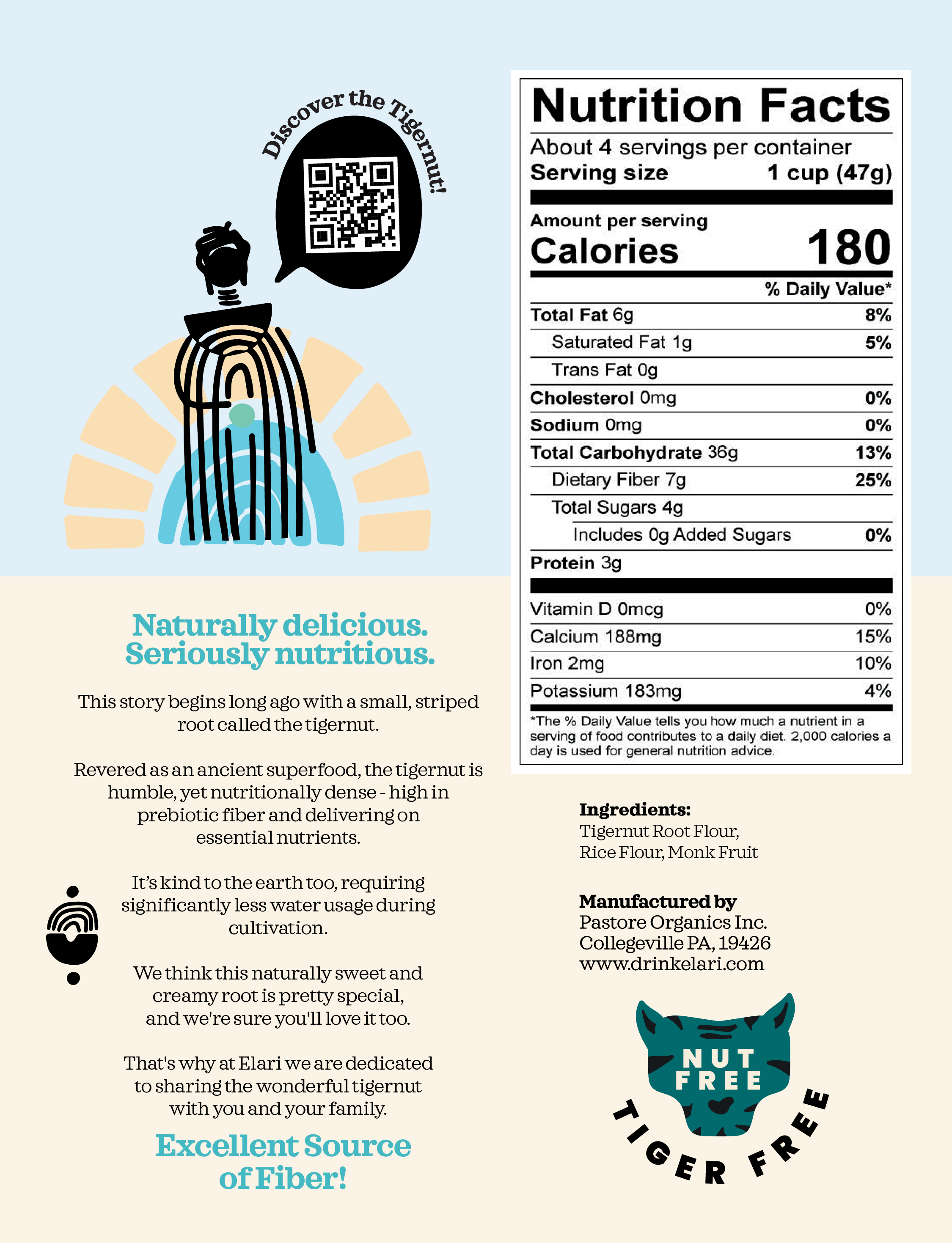 NEW! Elari Tigernut Root Cereal - Bundles