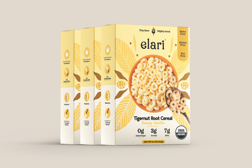NEW! Elari Tigernut Root Cereal - Honey Vanilla