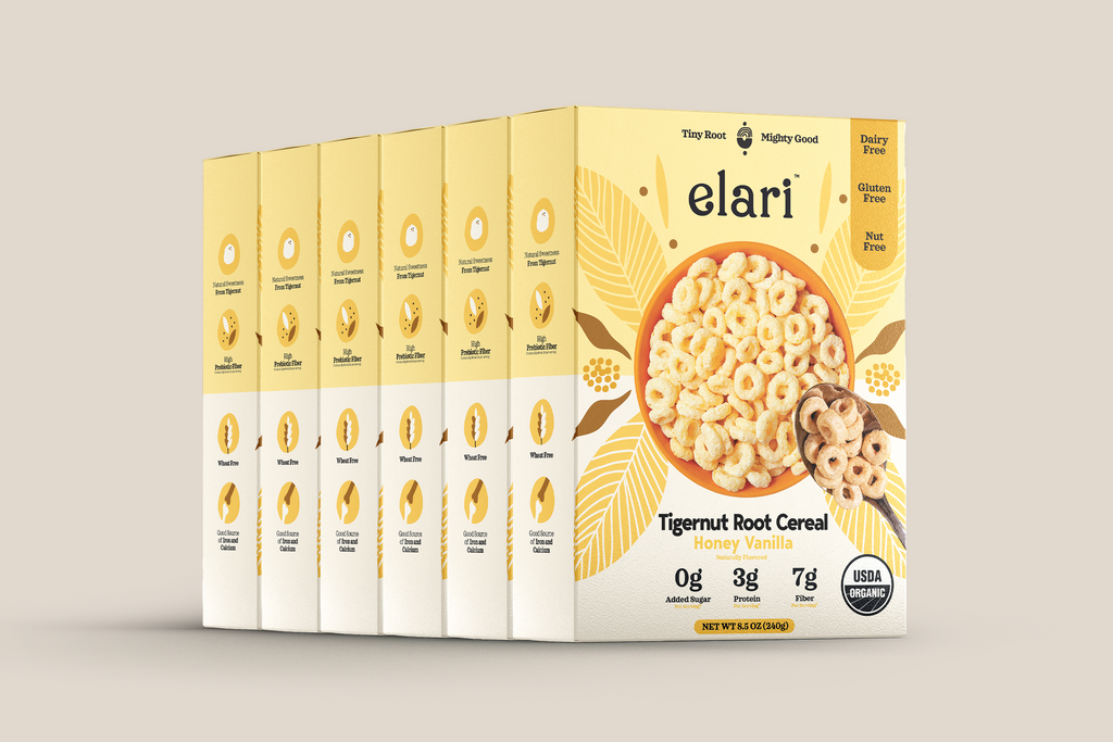 NEW! Elari Tigernut Root Cereal - Honey Vanilla