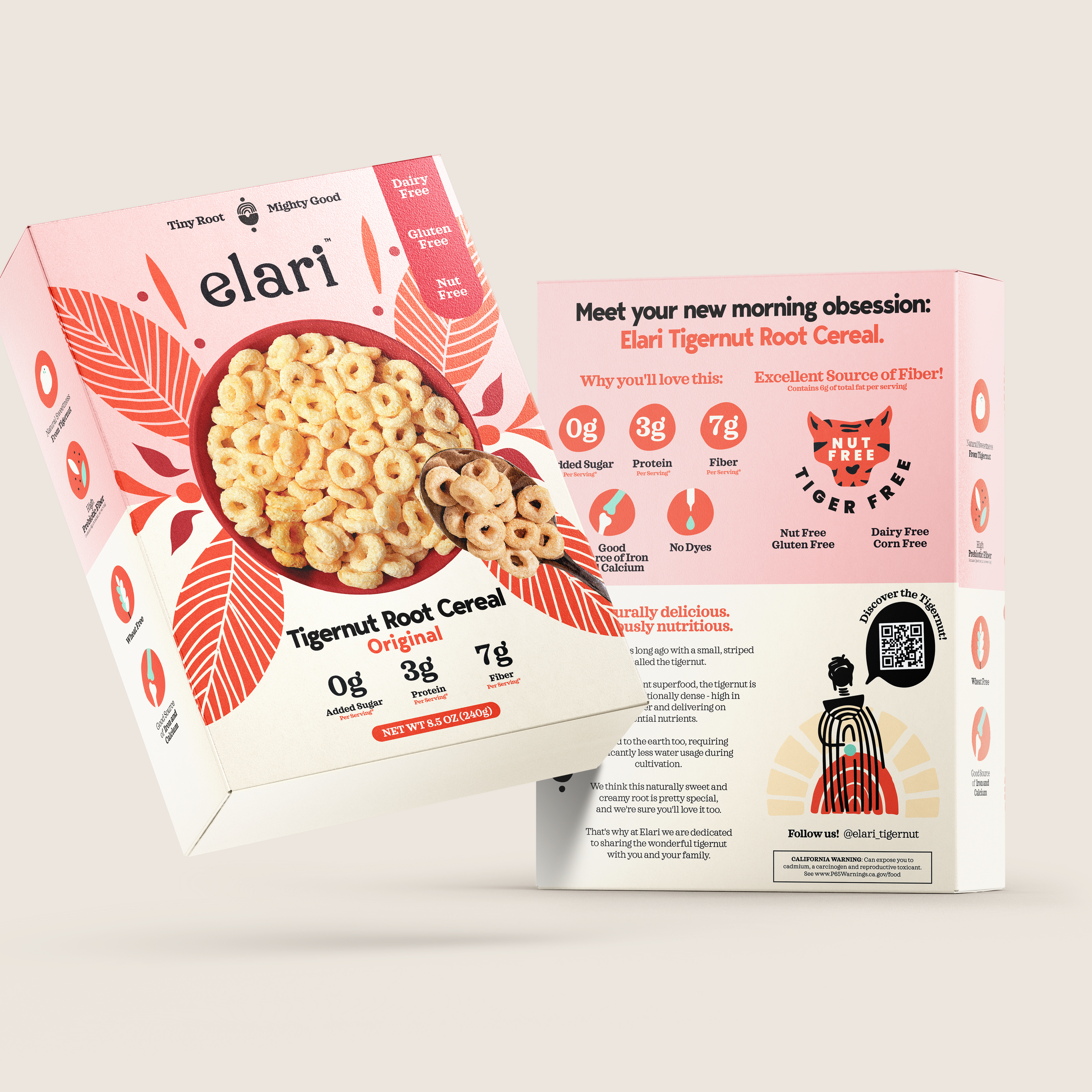 NEW! Elari Tigernut Root Cereal - Original Cereal