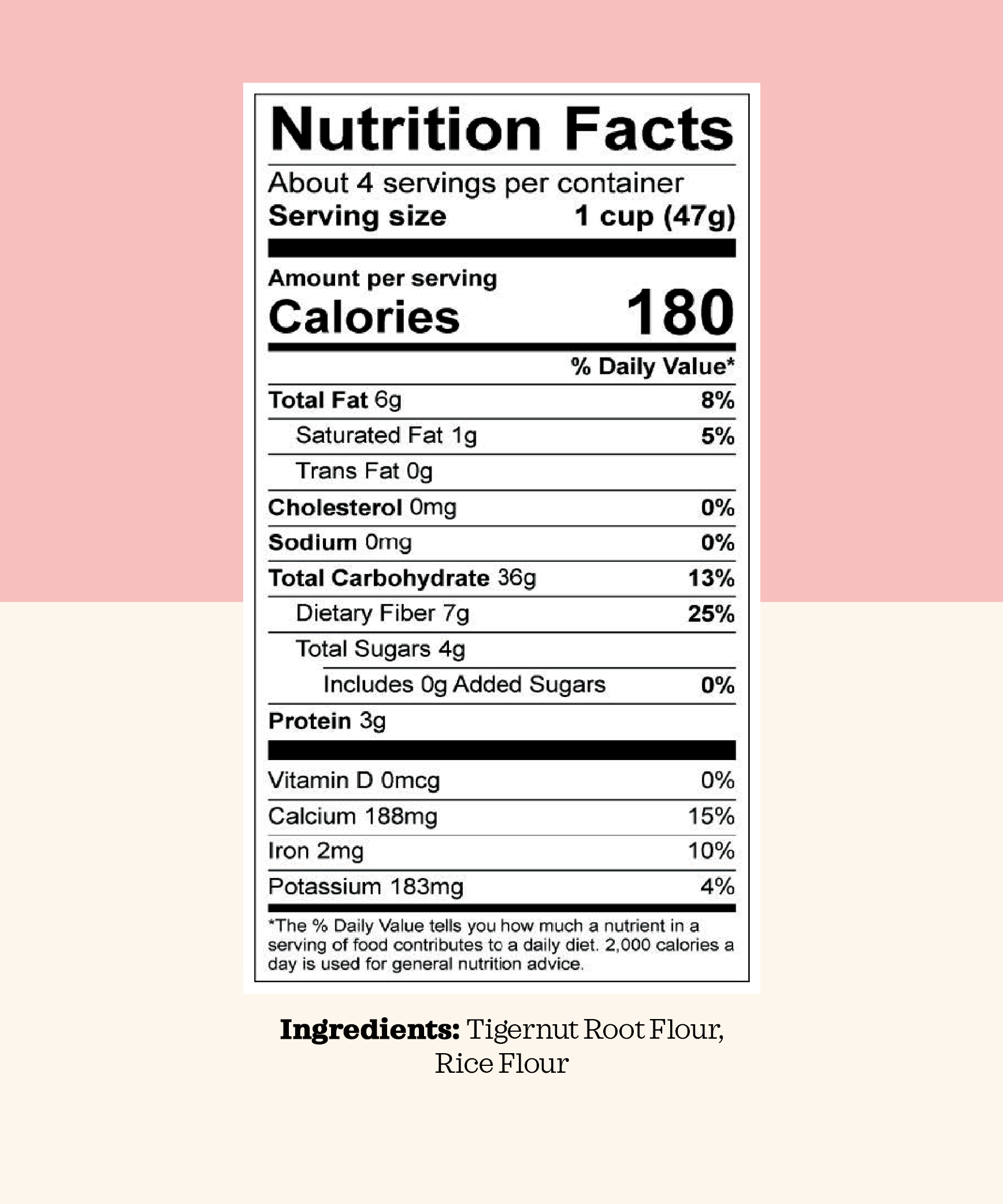 NEW! Elari Tigernut Root Cereal - Original Cereal